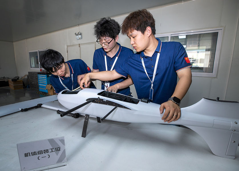 UAV-KIT Corporation Ltd línea de producción del fabricante