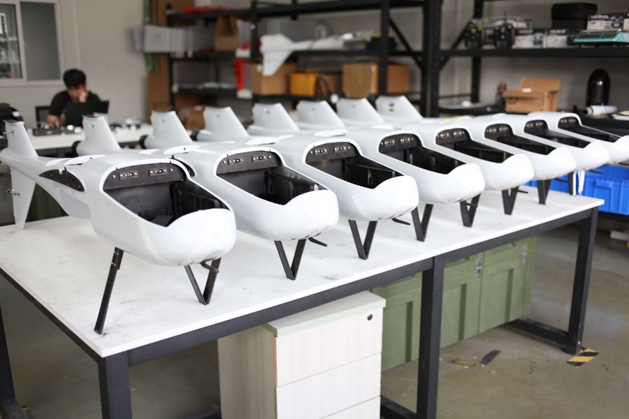 UAV-KIT Corporation Ltd línea de producción del fabricante